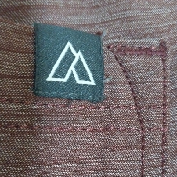 ALPINE Golf Men's Marron Shorts Golf - Picture 3 of 6